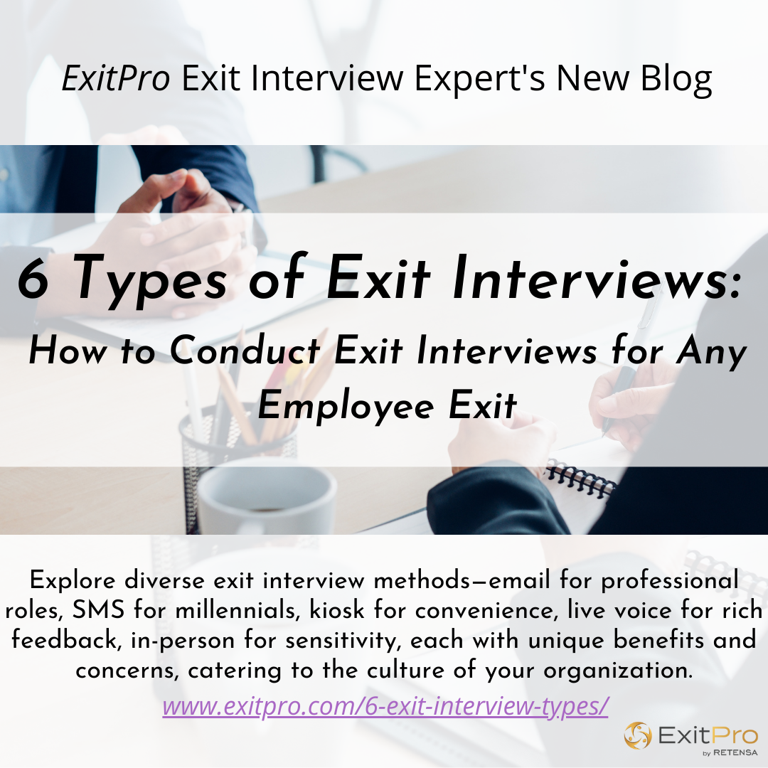 6 Types of Exit Interviews and How to Conduct them — by