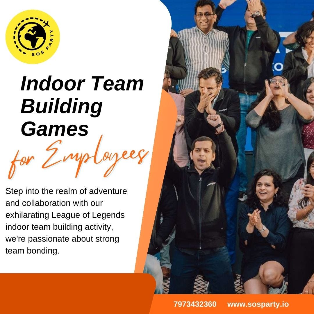 Indoor Team Building Games For Employees Sk Vishesh Medium