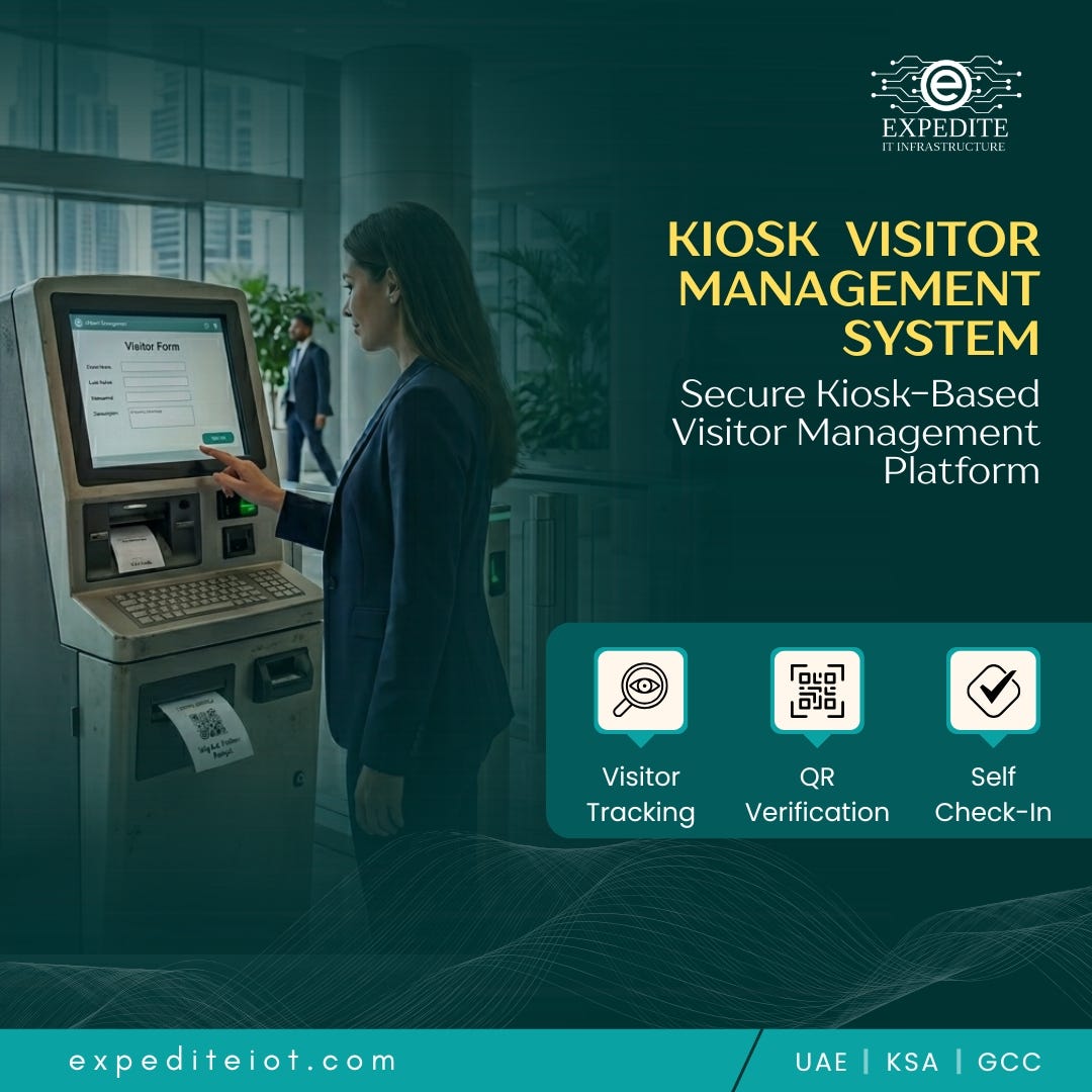 Kiosk Visitor Management That Saves Time and Improves Security in the UAE