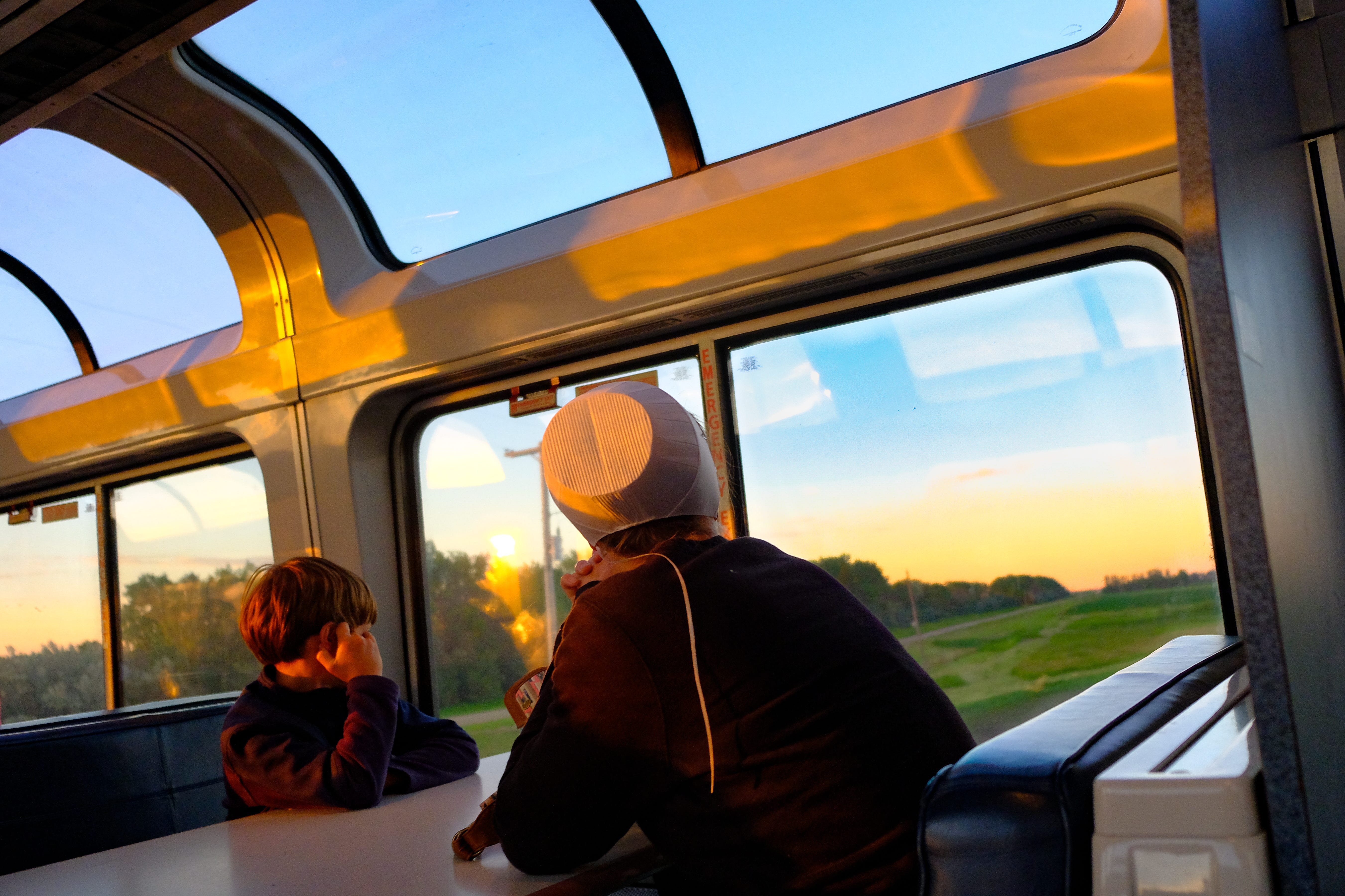 amtrak inside