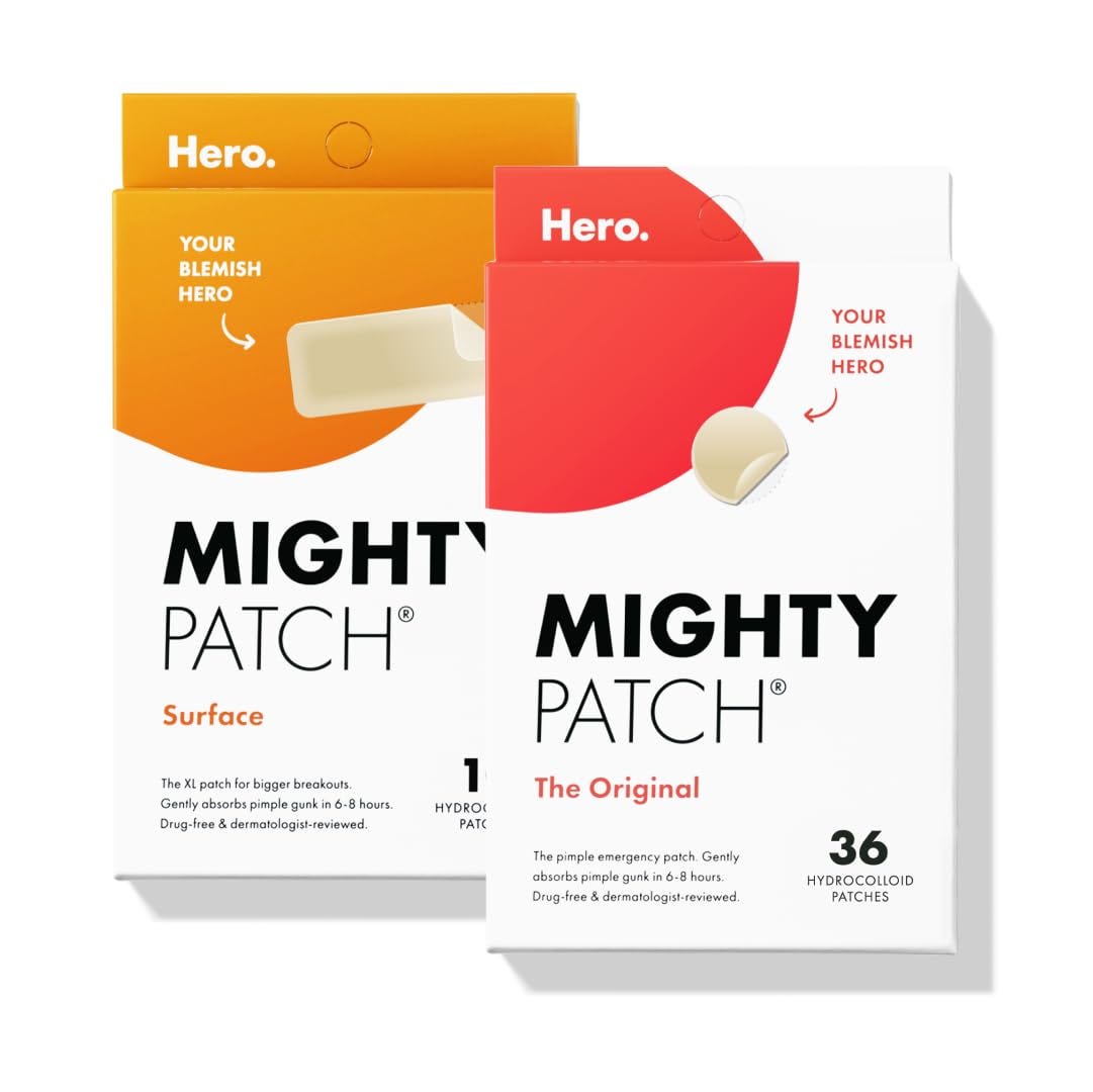 Mighty Patch Original 36ct & Surface 10ct Bundle Review Is It Worth It