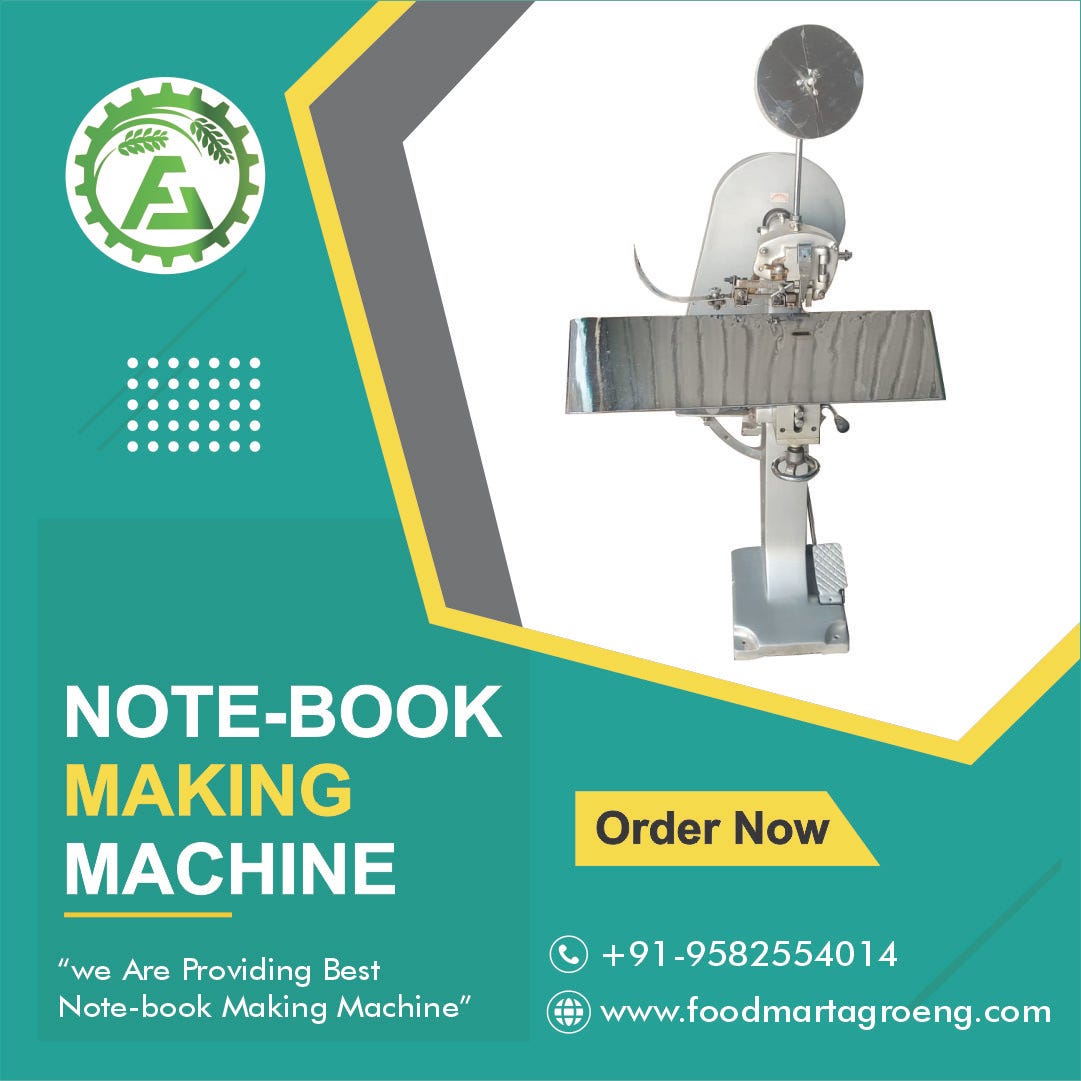 Start Your Notebook Manufacturing Business Purchase for Notebook
