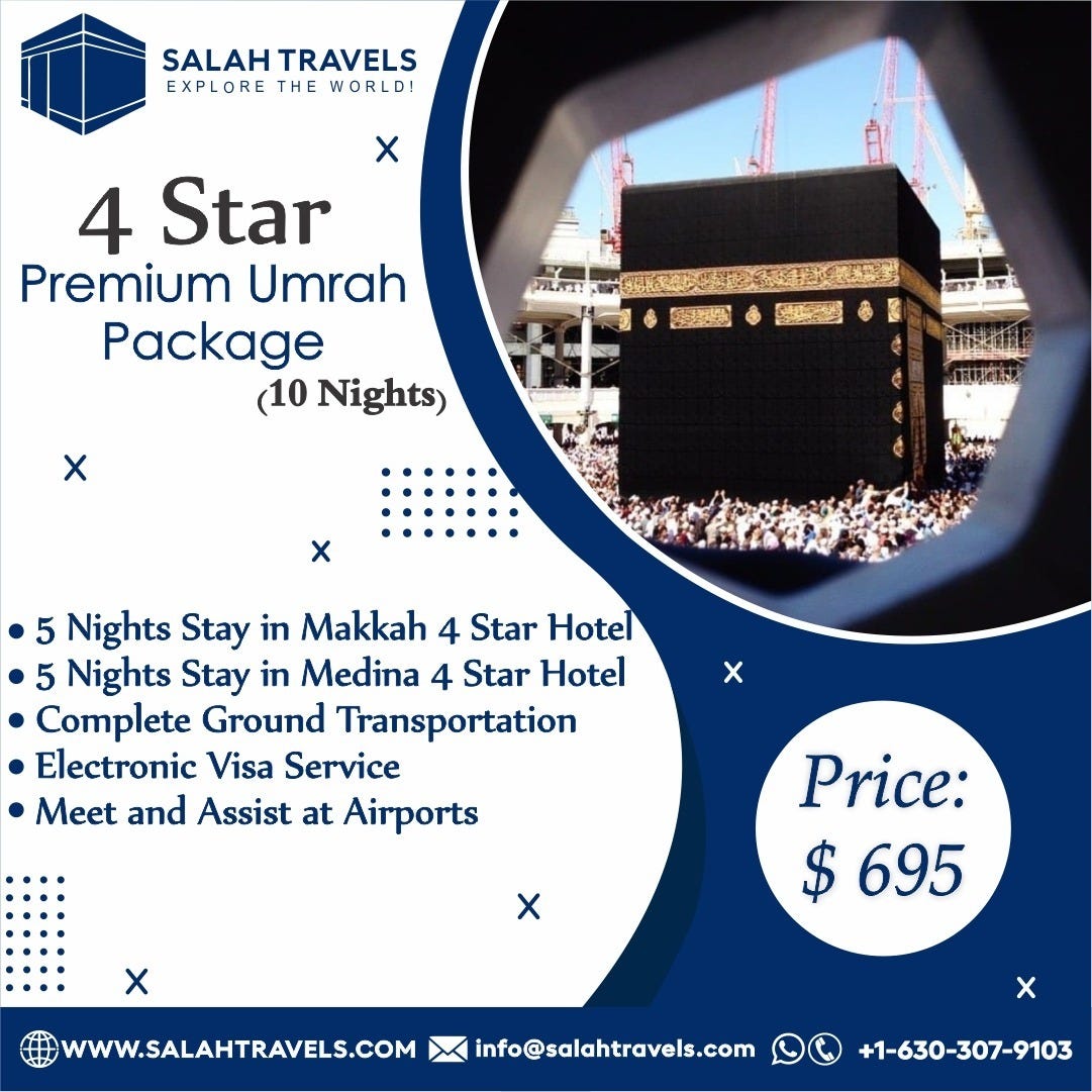4 Star Umrah Packages USA. A good way to show your love and… by