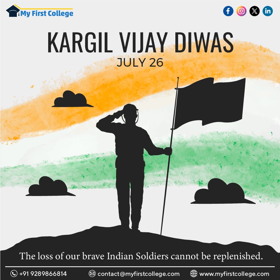 Kargil Vijay Diwas 2024 Myfirst College Medium
