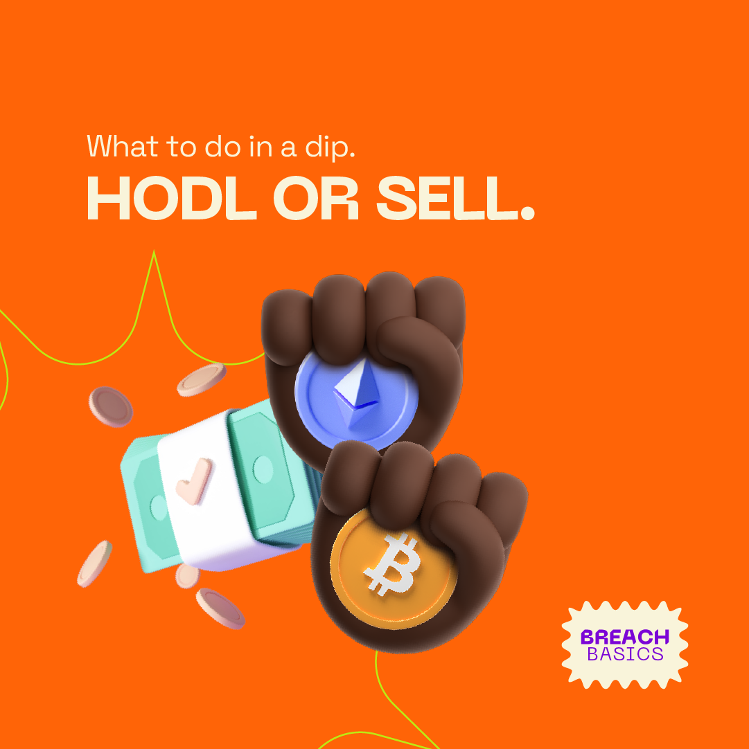 What to do in a dip. Hodl or sell | by Breach | Medium