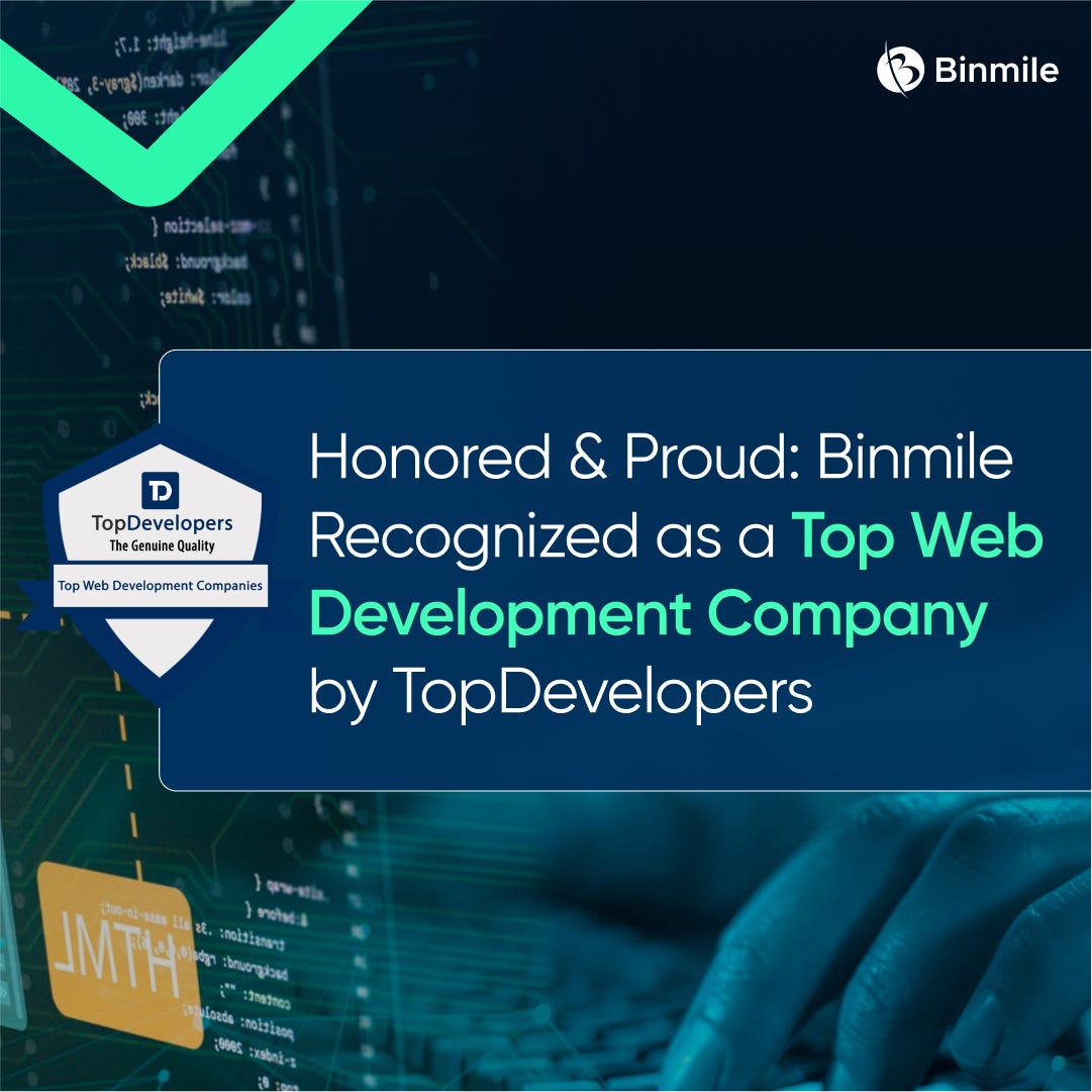 Binmile Shines As A Top Web Development Company | by Binmile | Feb ...