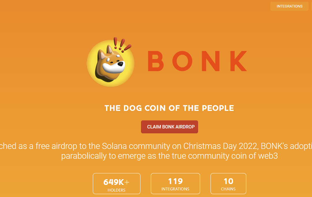 Bonk Coin Crypto Airdrop Revolution Medium