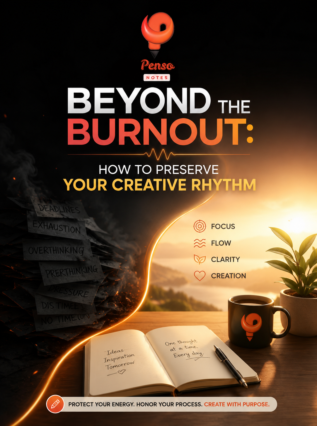 Beyond the Burnout: How to Preserve Your Creative Rhythm.
