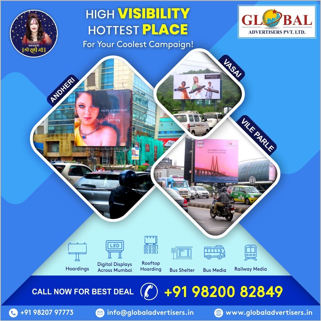 Excellent outdoor advertisement in Mumbai by Rahul Sharma Aug, 2023