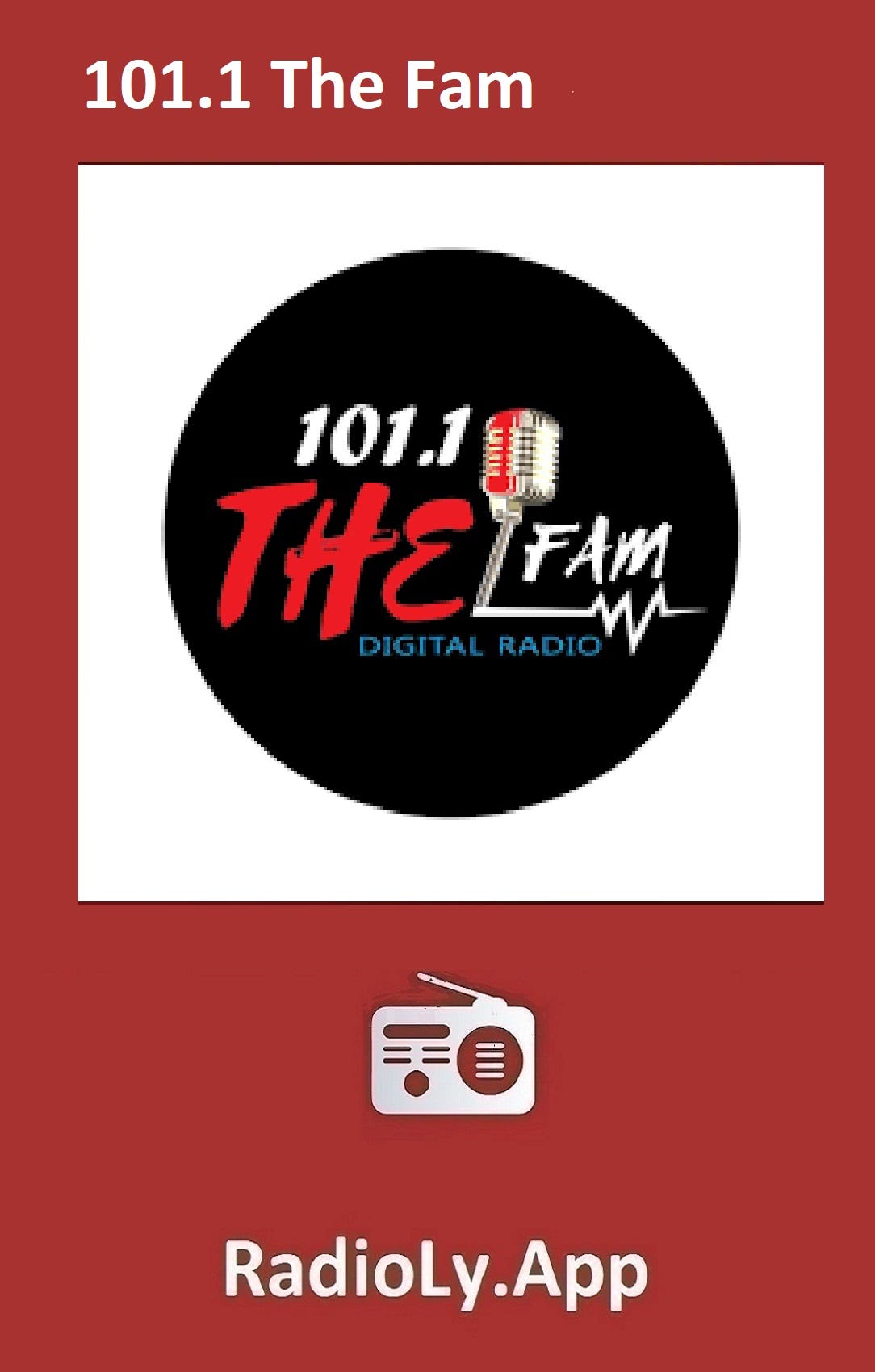 101.1 The Fam- USA Radio Station Online — Radioly - Radioly - Medium