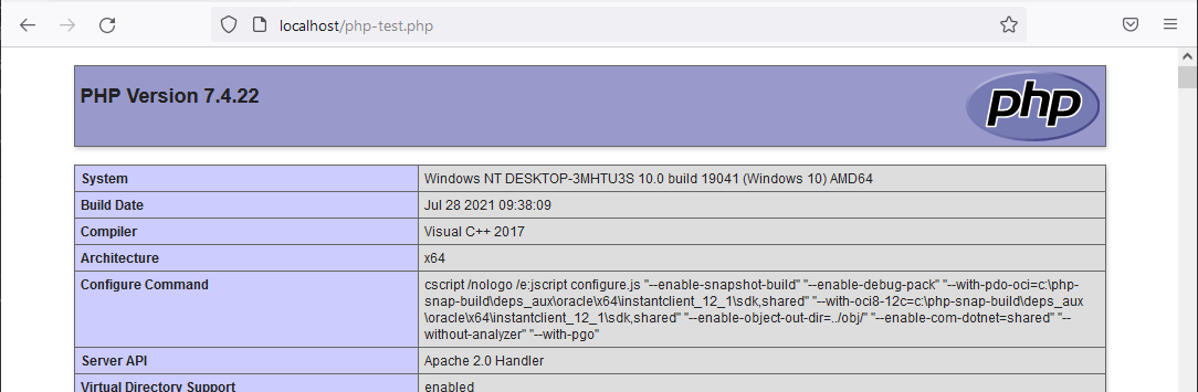Installing a Local Web Server with PHP Support on Windows | by Riley ...