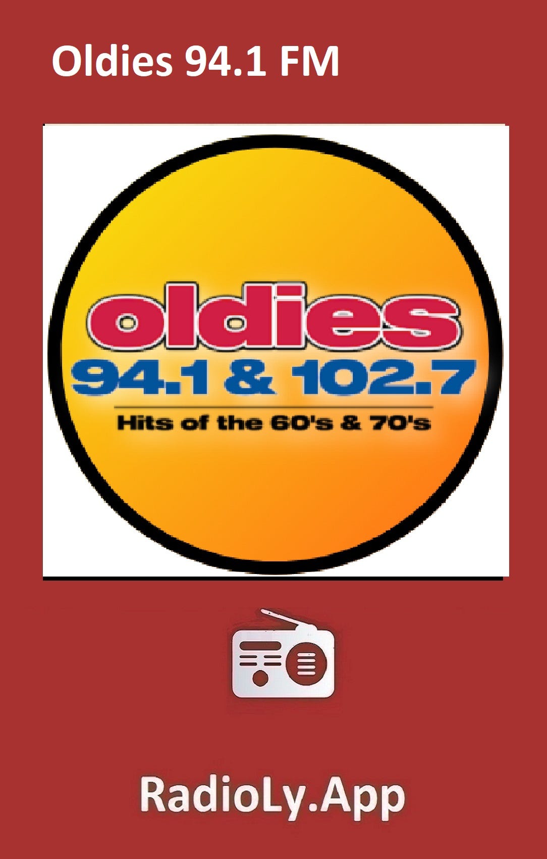 Oldies 94.1 FM- USA Radio Station Online — Radioly - Radioly - Medium