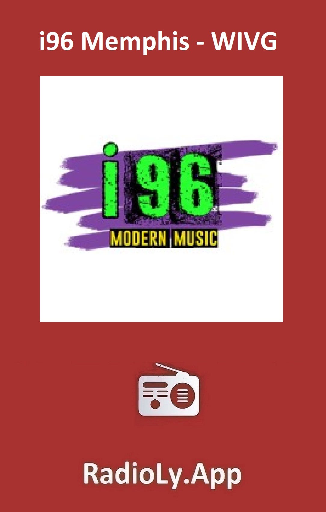 i96 Memphis — WIVG-USA FM Radio Station Online — RadiolyApp - Radioly -  Medium