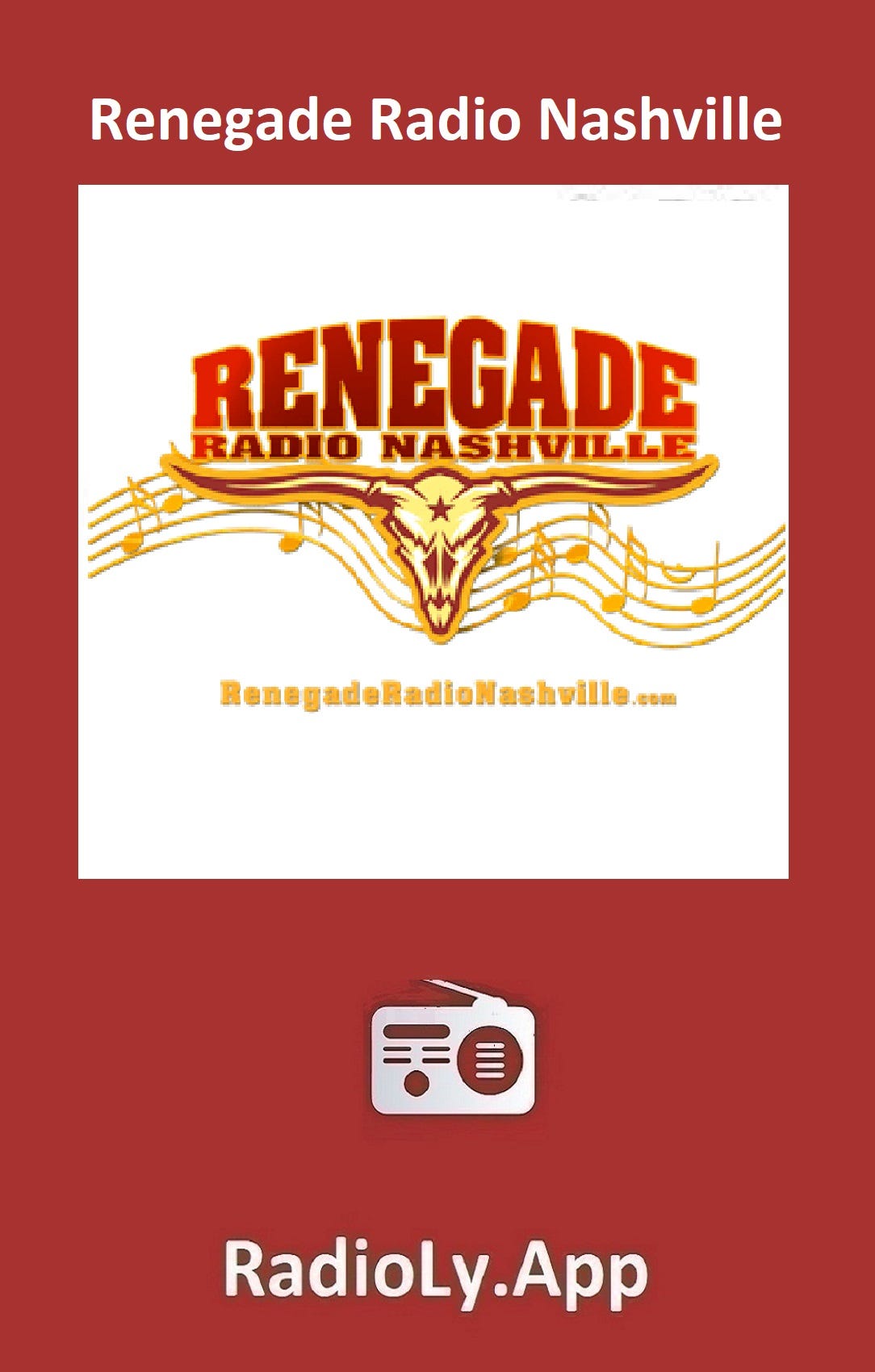 Renegade Radio Nashville — USA Radio Station Online — Radioly - Radioly -  Medium