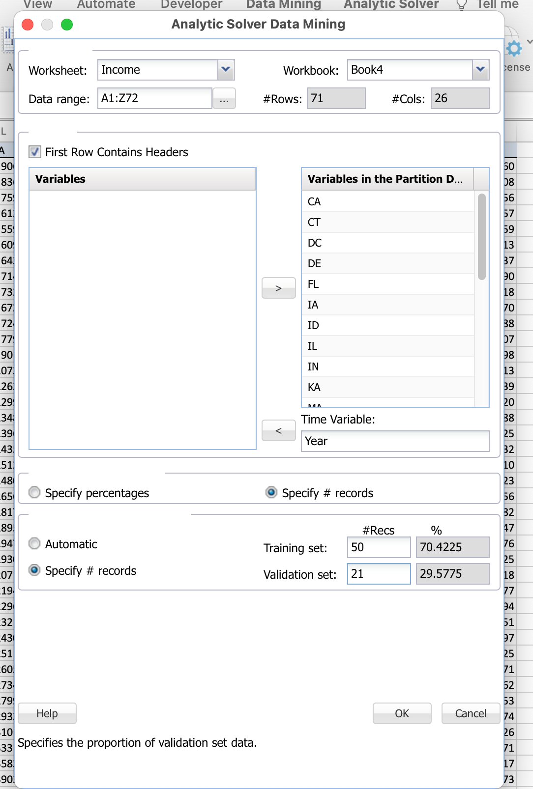 Time Series Modeling on Income. To begin, I imported the data set into ...