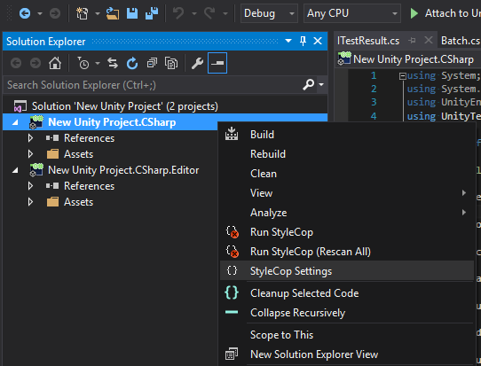 Troubleshooting debugging Unity players · JetBrains/resharper