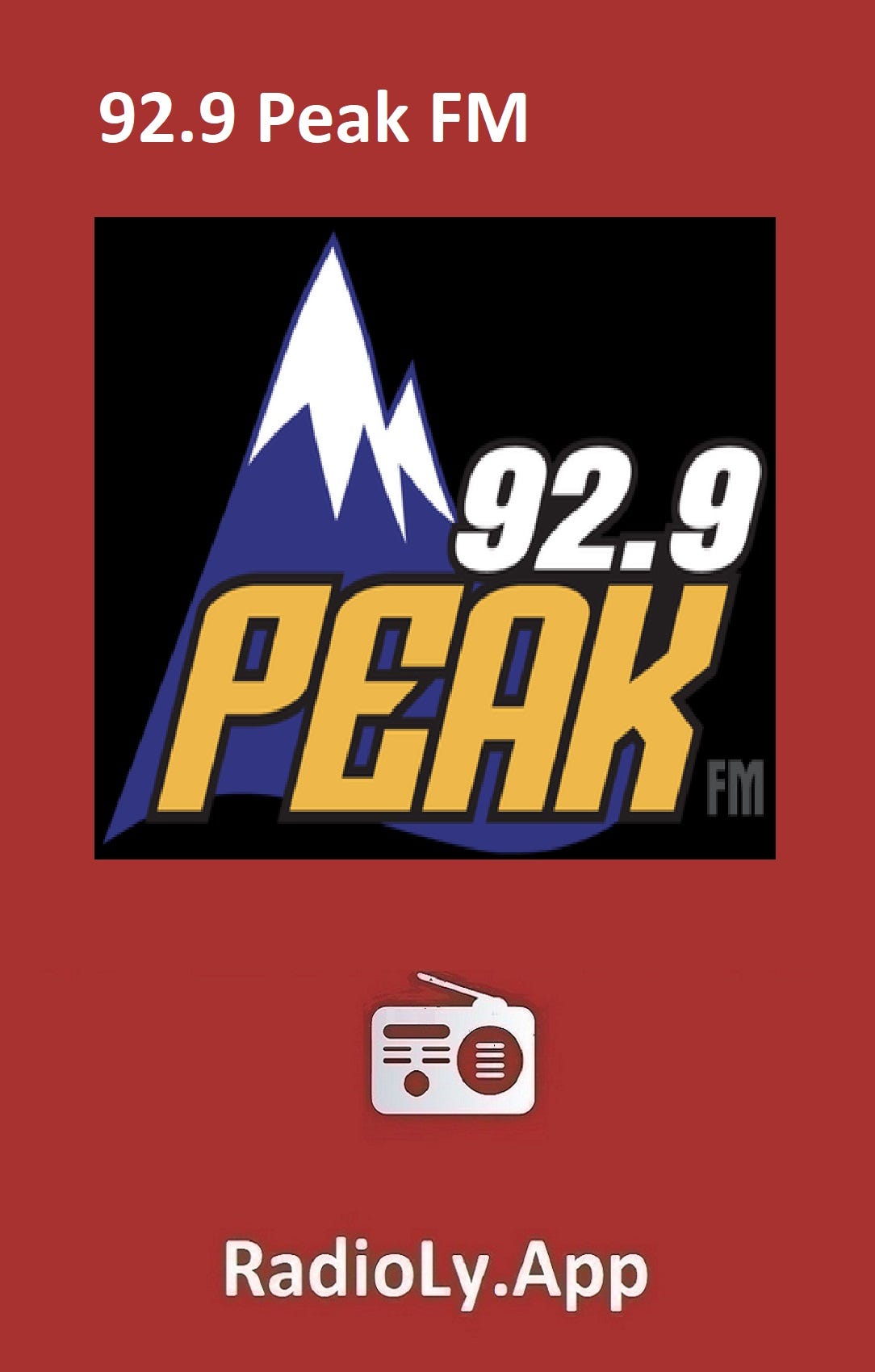 92.9 Peak-FM