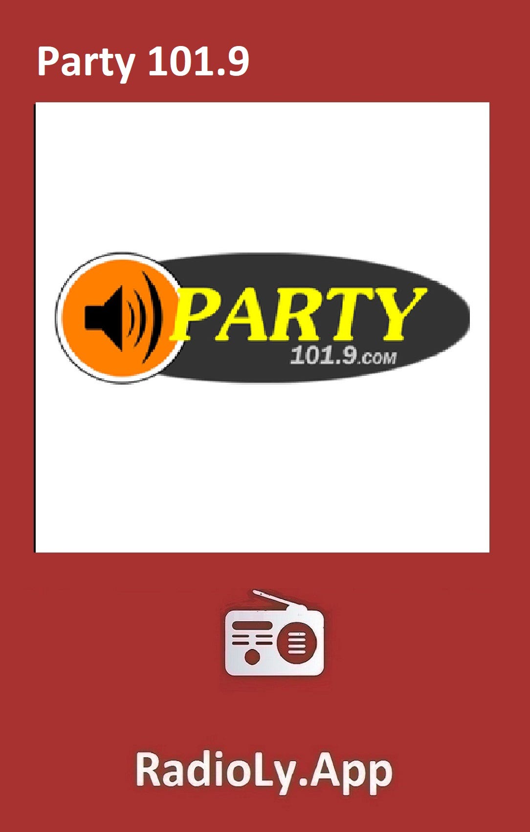 Party 101.9- USA Radio Station Online — Radioly - Radioly - Medium