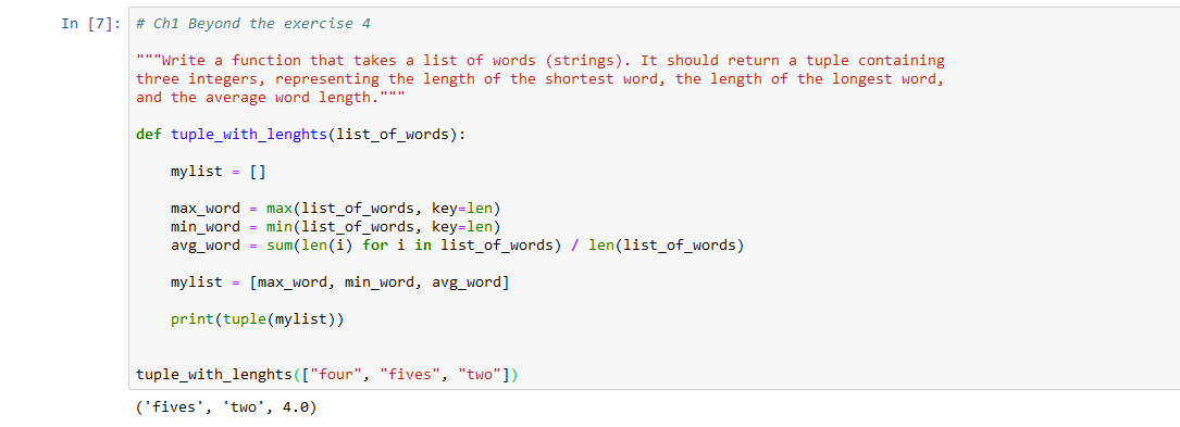 Python Workout — convert a list to tuple | by Eric van Rees | Medium