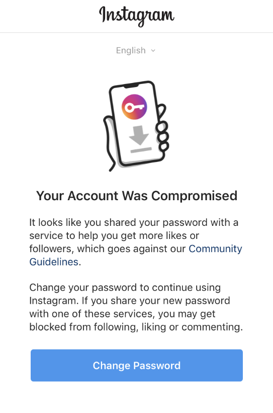 How To Fix “Your Account Was Compromised” Instagram Message | by Adam  Dimitrijevic | Medium
