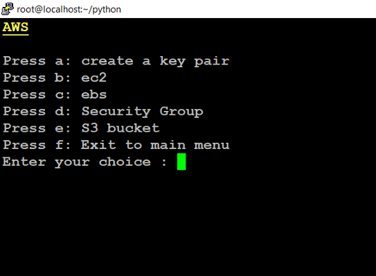 Python Menu program to Automate Linux | by Aman Rathi | Medium
