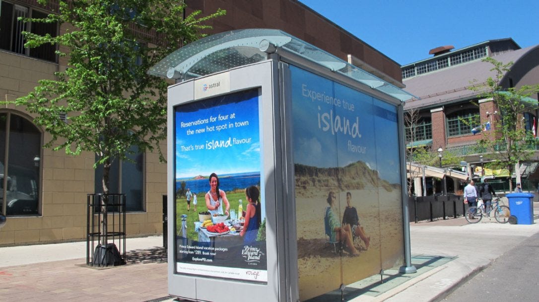 Transit shelter ads create big blind spot for people inside Fixer by