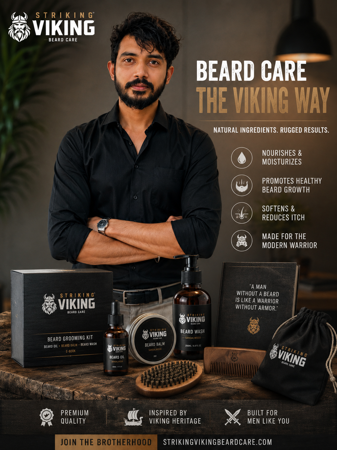 Premium Beard Care Essentials for the Modern Gentleman