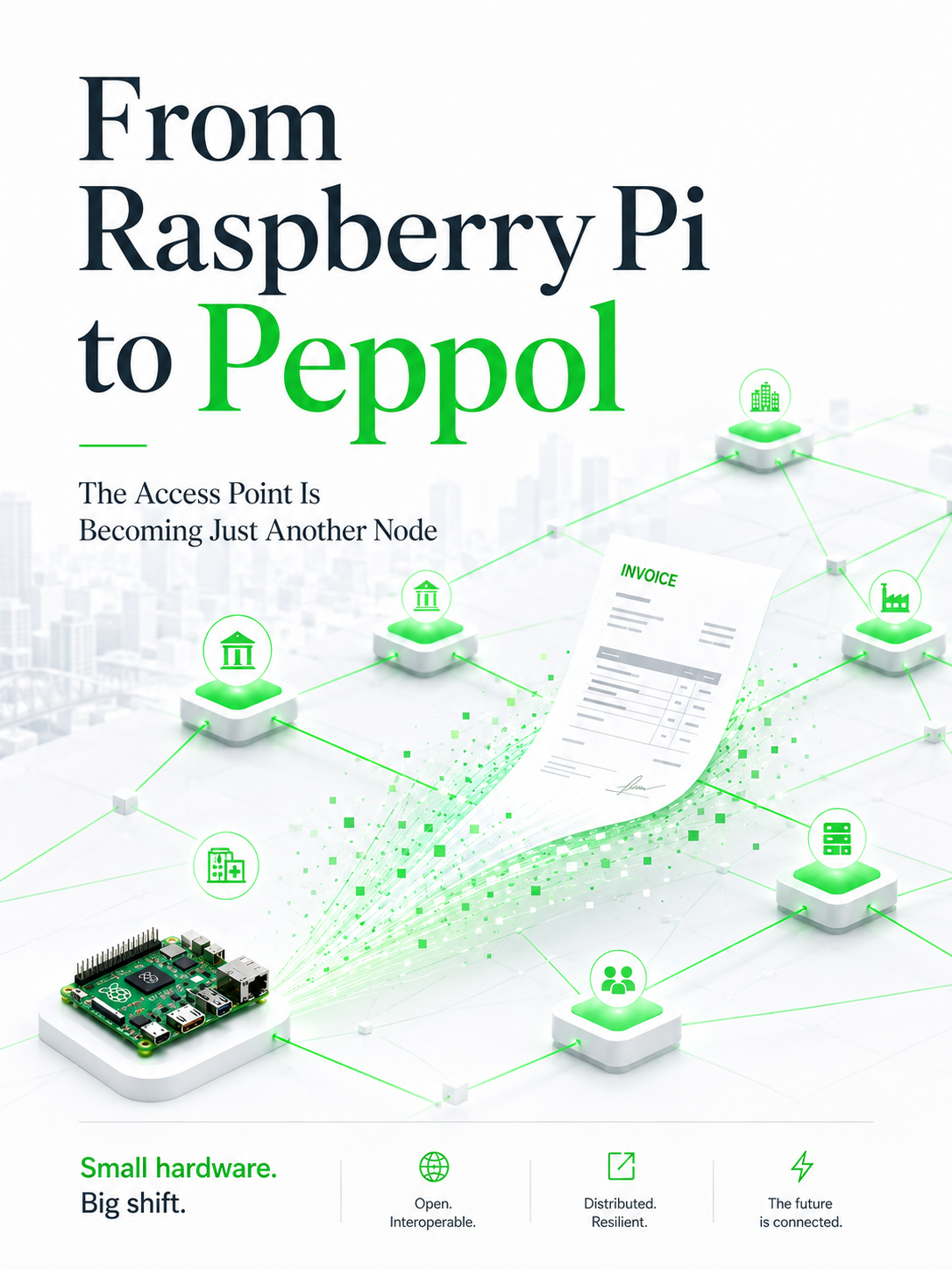Peppol From a Raspberry Pi: The Access Point Is Becoming Just Another Node