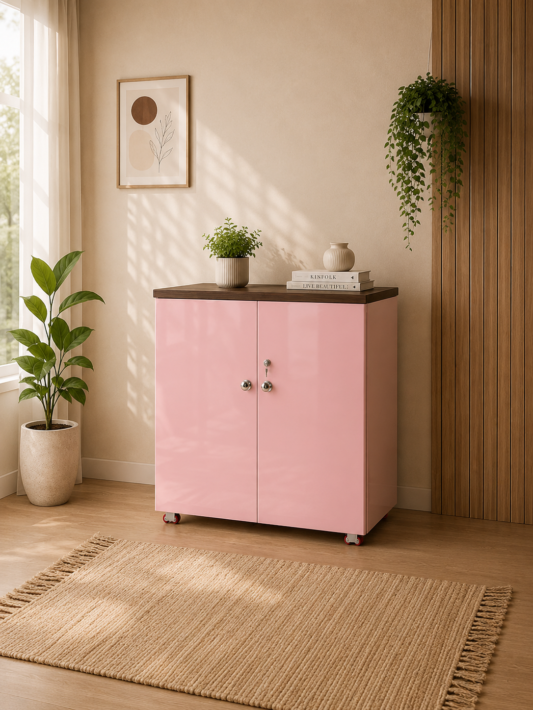 Storage Cabinets in Chandigarh, Mohali, Zirakpur & Panchkula — Stylish Furniture by Crown Craft
