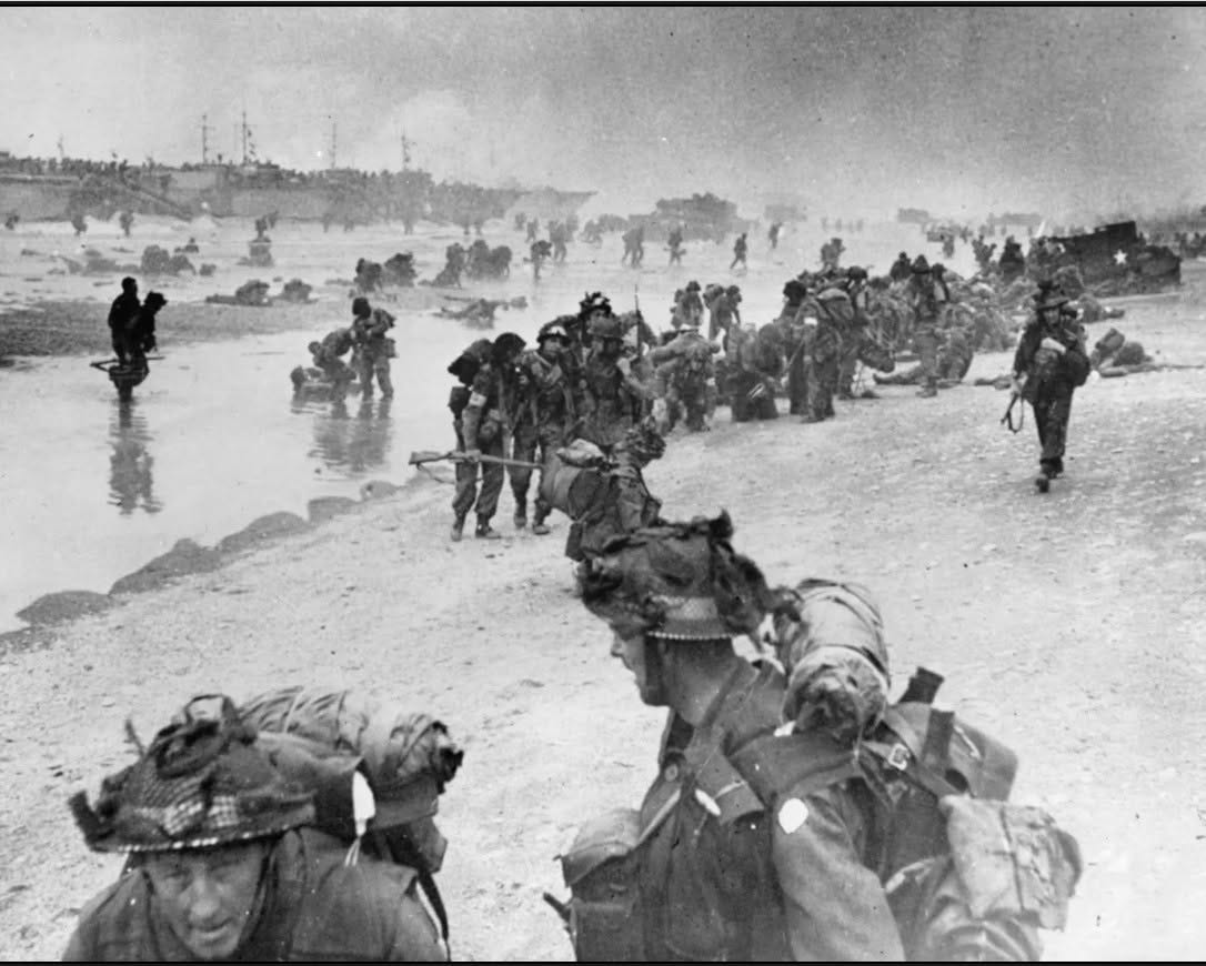 There were five separate beach landing sites on D-Day, codenamed Utah, Omaha, Gold, Juno, and…