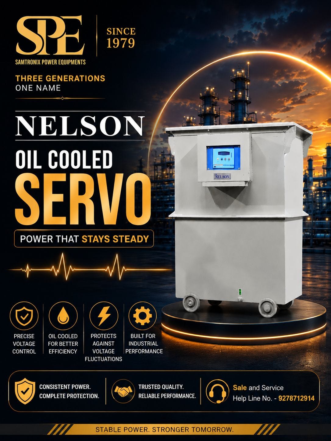 Oil-Cooled Servo Voltage Stabilizer: A Practical Approach to Better Industrial ROI
