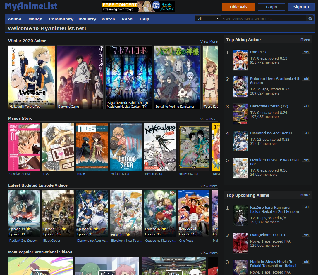 MyAnimeList: Reviews, Features, Pricing & Download