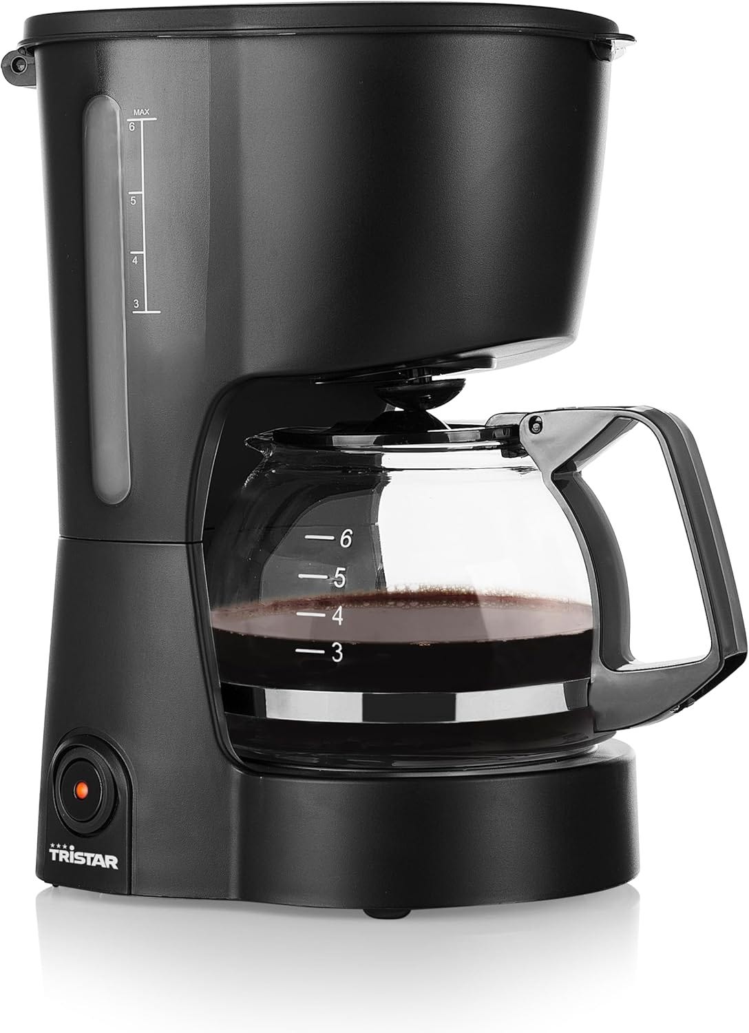Tristar Cafetière, Capacité 6 Tasses, 600W, Fonction Maintien au Chaud, Arrêt Automatique, Filtre…