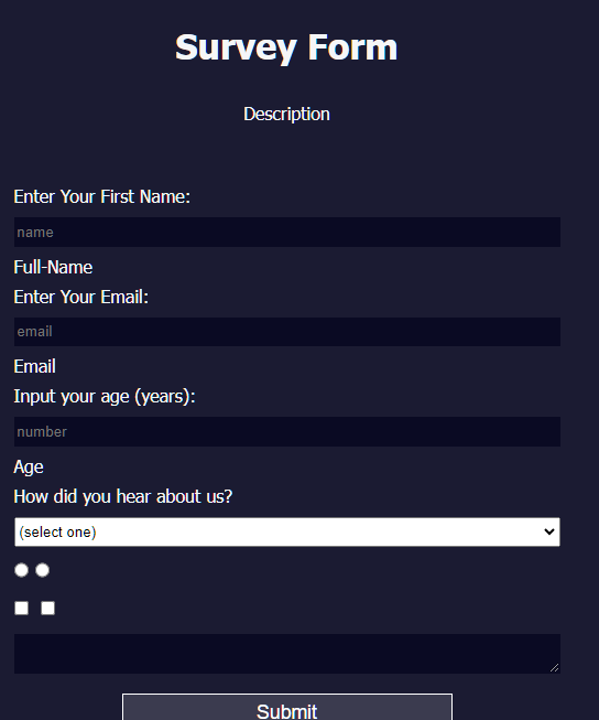 Formulaire Html How To Create An HTML Form That Sends You An Email
