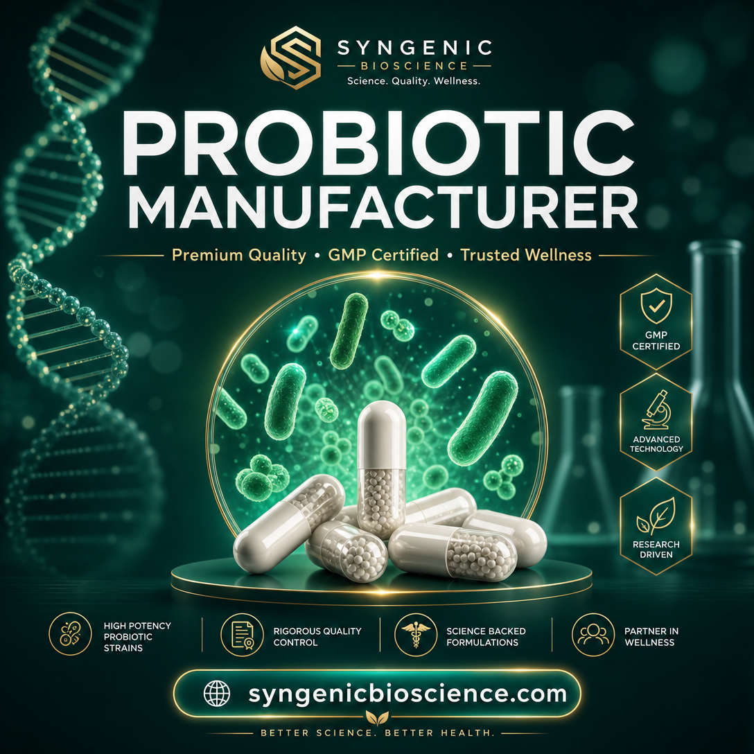 Why Businesses Around the World Choose Probiotic Manufacturers in India