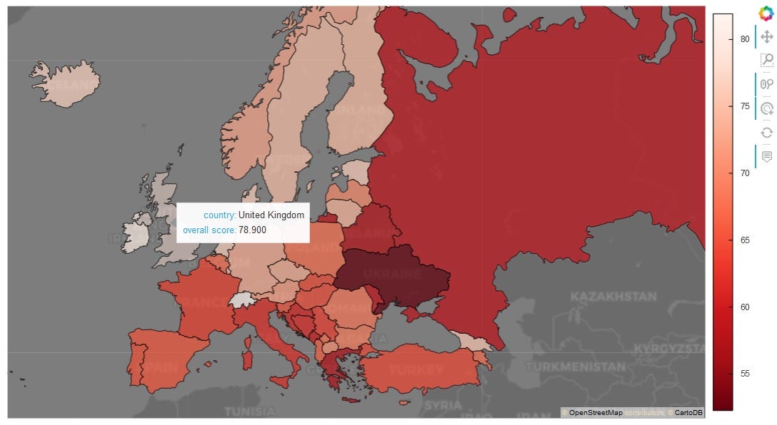 How to create a Choropleth Map Plot in Python with Geoviews | by ...