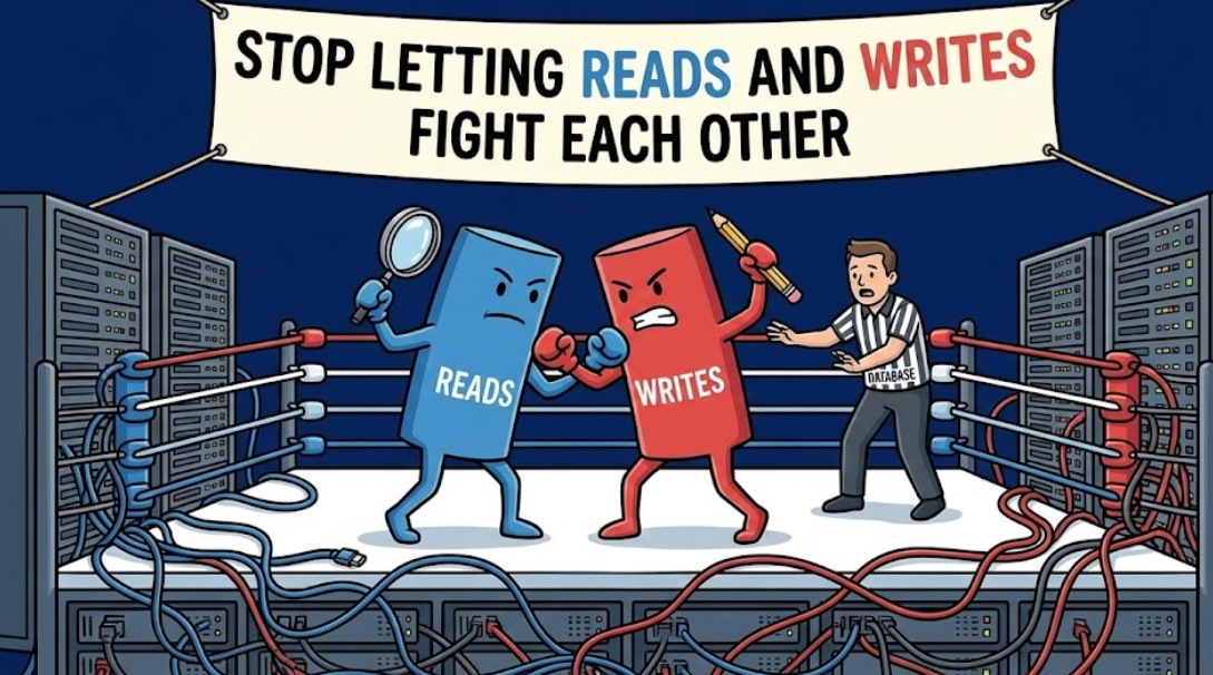 Stop Letting Reads and Writes Fight Each Other — DAY 60