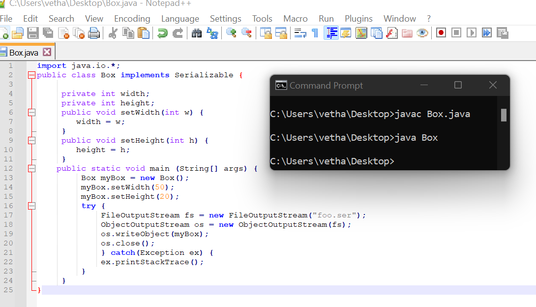Saving Objects. Serialization and File I/O | by Vetharsana Thangarajah ...