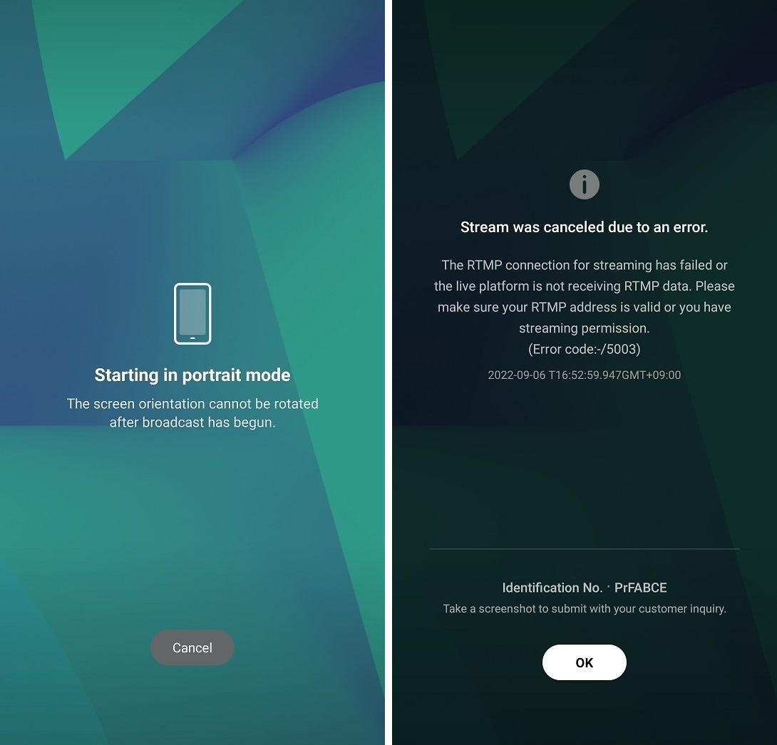 the-rtmp-connection-for-streaming-has-failed-or-the-live-platform-is