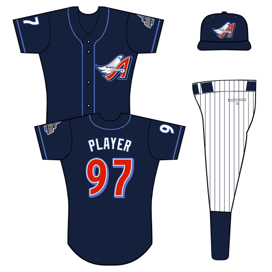 mlb angels uniform