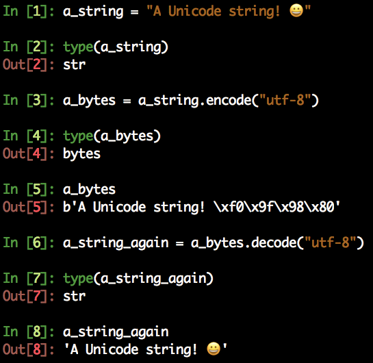 Strings, Unicode, and Bytes in Python 3: Everything You Always Wanted to  Know | by Andrea Colangelo | Better Programming