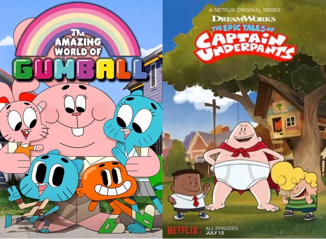 Cartoon Characters: The Amazing World of Gumball (season 3)