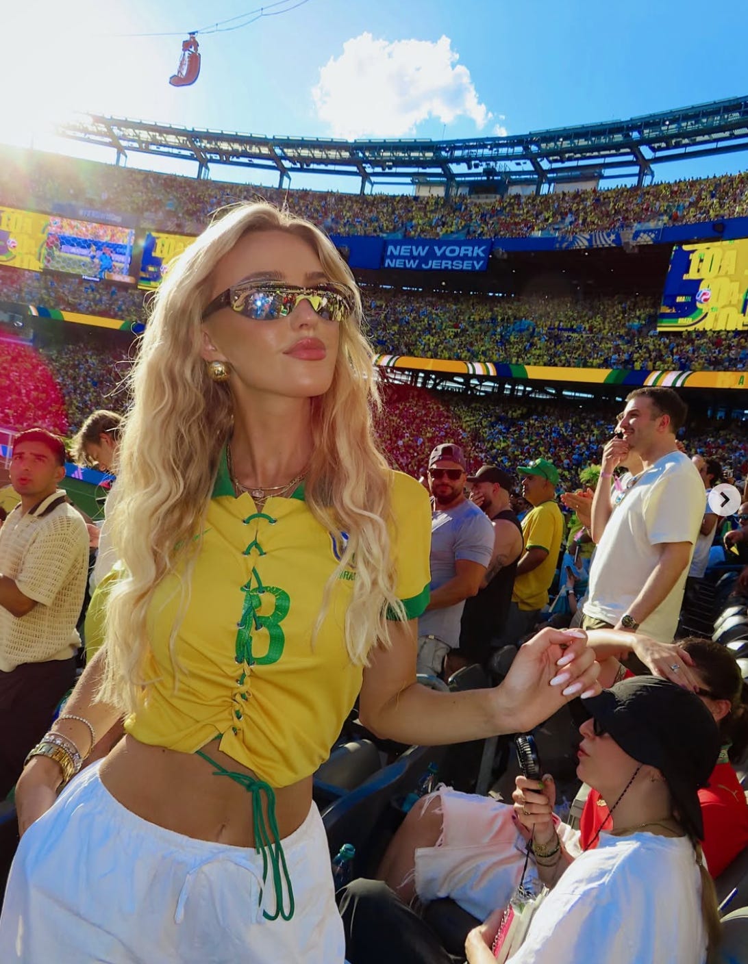 Morgan Riddle at the World Cup 2026 (Photo courtesy of Morgan Riddle)