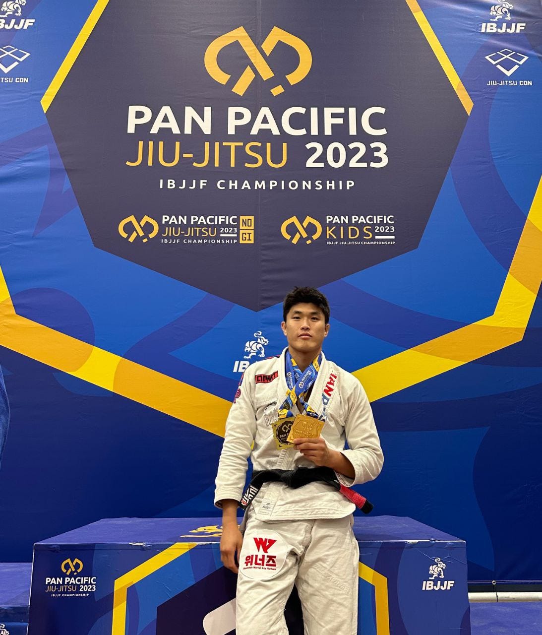 Winnerz member master Cho won medals at Pan Pacific Jiu-Jitsu 2023, by  Winnerz, Nov, 2023