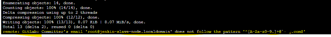 Git | Change the author name / email of a commit if git has a validation