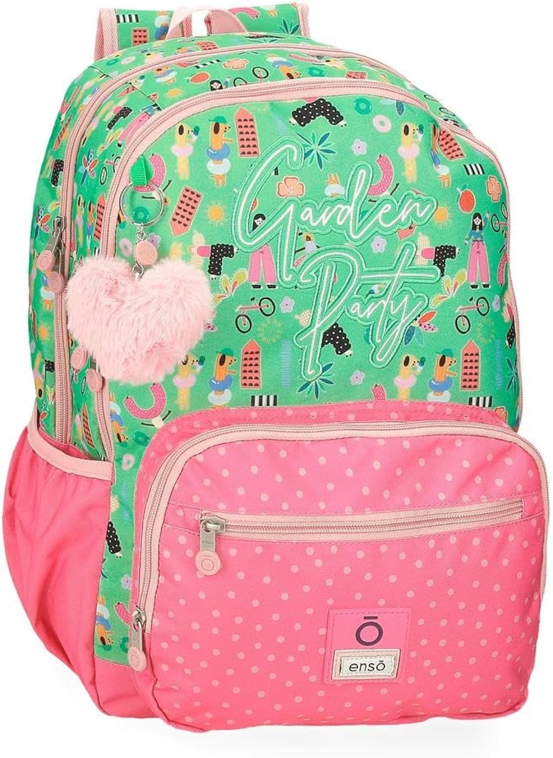 Enso Arcoiris Always Smile Valise Enfant Bleu 50x39x20 cms Rigide ABS Serrure à combinaison 38L