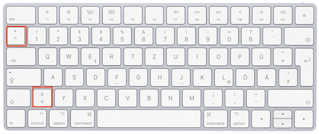 Brush size shortcut on MacBook Pro German keyboard layout. | by  Jedytechitconsult | Medium