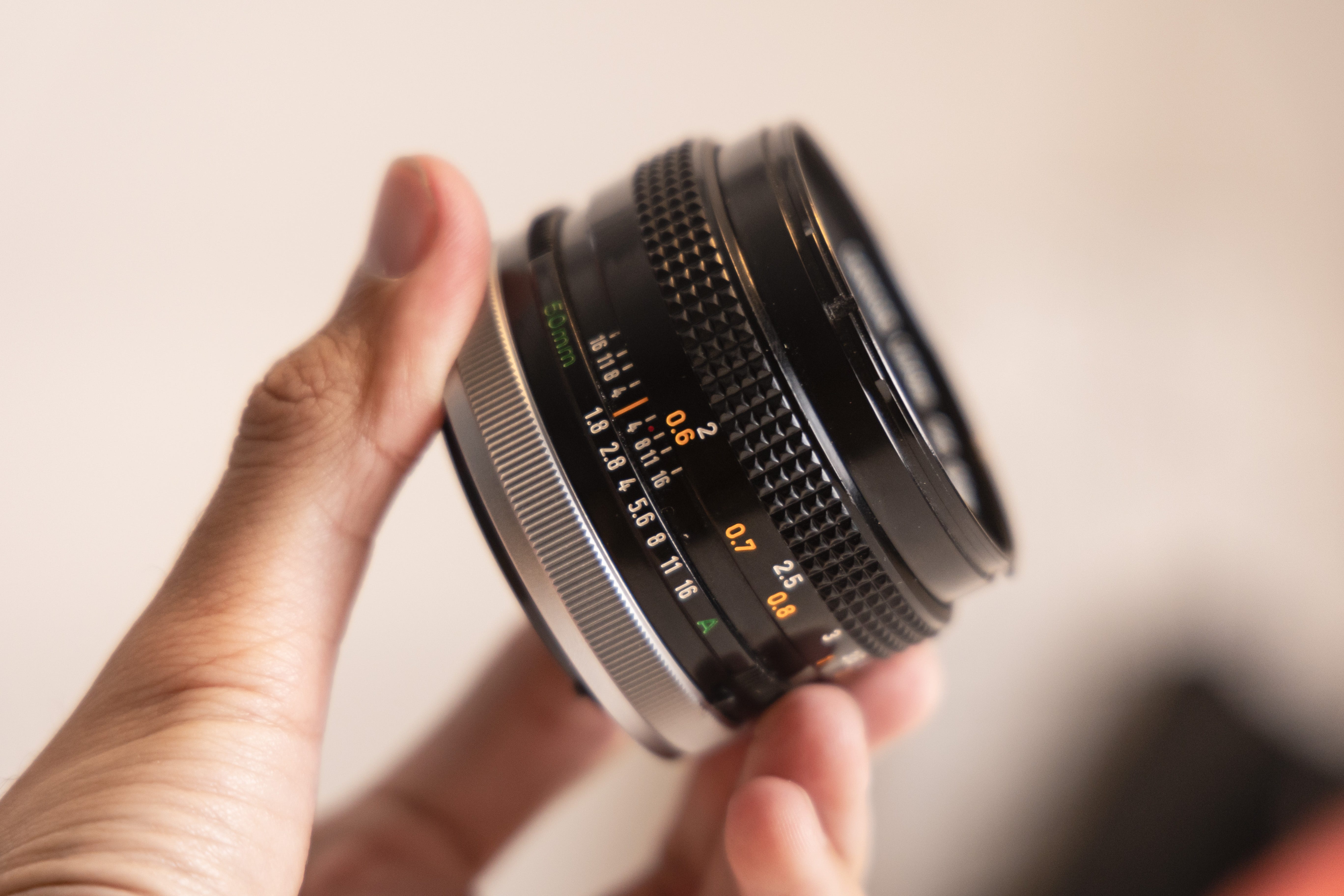 ジャンク Canon NO.85686 f:1.8 50mmヴィンテージレトロ Vintage Canon