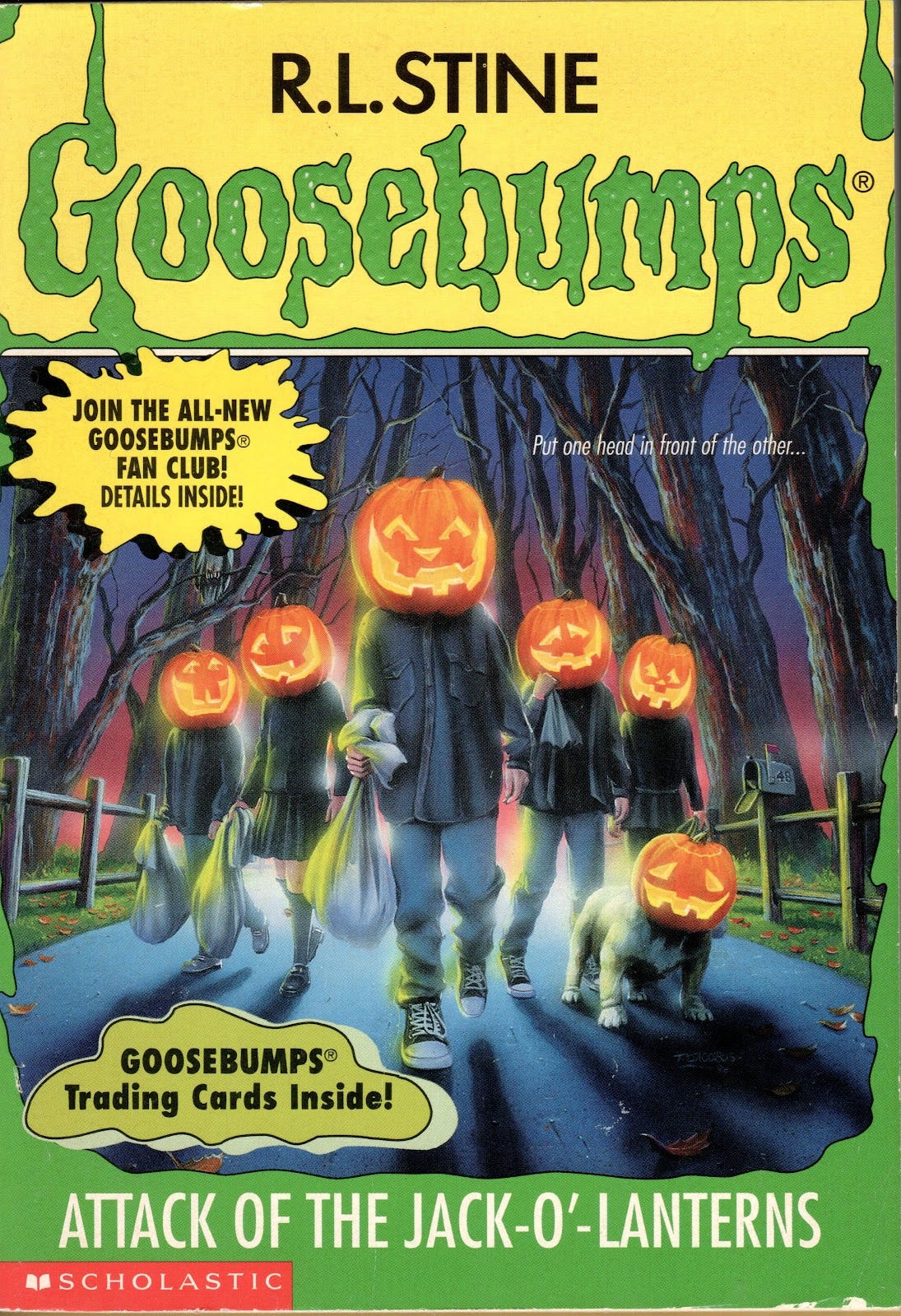 Rereading My Childhood — Goosebumps: Attack of the Jack-o'-Lanterns by R.  L. Stine | by Amy A. Cowan | Rereading My Childhood by Amy A. Cowan | Medium