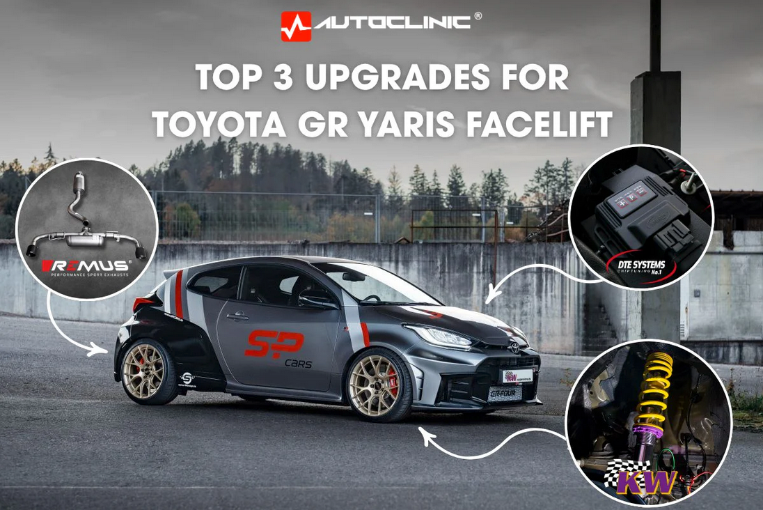 Top 3 Performance Upgrades for your Toyota GR Yaris Facelift